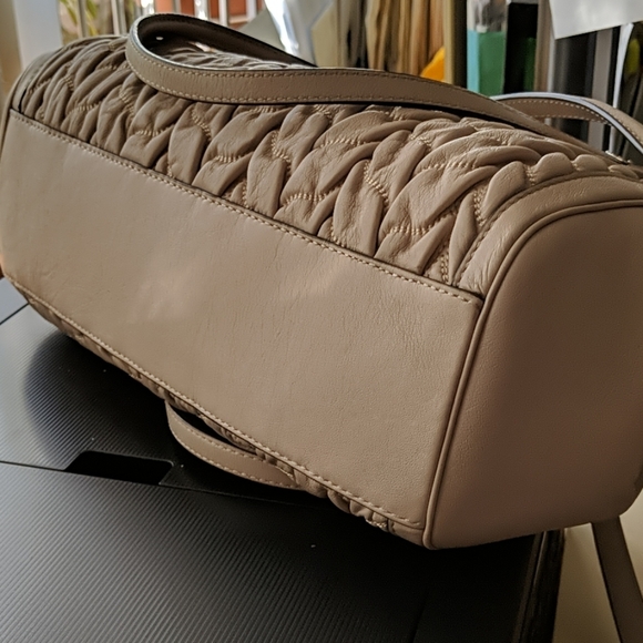 Coach beige shoulder satchel - Picture 5 of 8